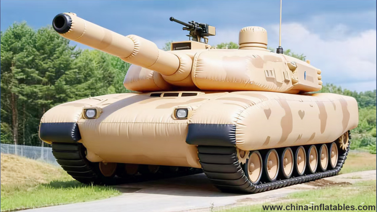 Inflatable Tank Decoy